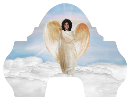 DARAY-L-119-BL Angel (AA) Clouds Blue